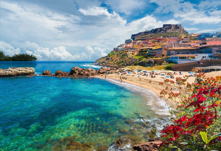 Medieval town of Castelsardo, Province of Sassari, Sardinia, Ita